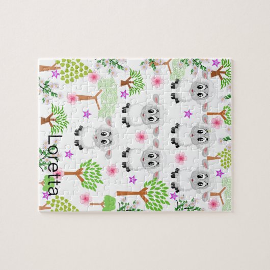 Puzzles Sheep Trees (Horizontal)