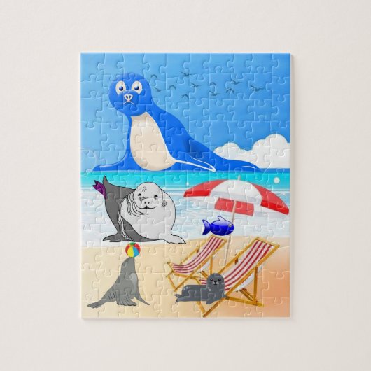 Puzzles Siegel Beach Sand (Vertikal)