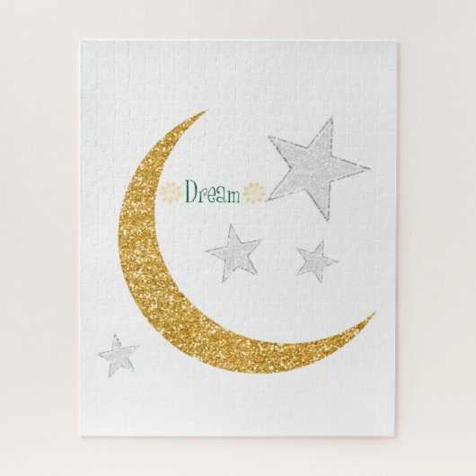 Puzzles Silver Stars Gold Moon (Vertikal)