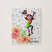 Puzzles Skaten Floral (Vertikal)
