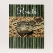 Puzzles Snake Green (Vertikal)