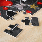 Puzzles spielen Karten Red Hearts Black Hearts (Seite)