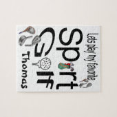 Puzzles Spielen wir unseren Lieblingssport Golf (Horizontal)