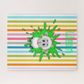 Puzzles Streifen Schafe (Horizontal)