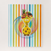 Puzzles Stripe Giraffe Frucht (Vertikal)