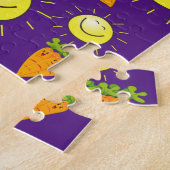 Puzzles Sun Carrots Lila (Seite)