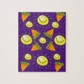 Puzzles Sun Carrots Lila (Vertikal)