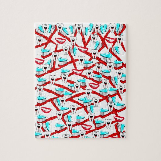 Puzzles Teeth Toothbrush (Vertikal)
