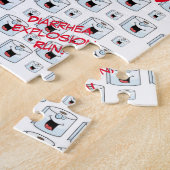 Puzzles Toilet Paper Durchfall Explosion laufen (Seite)