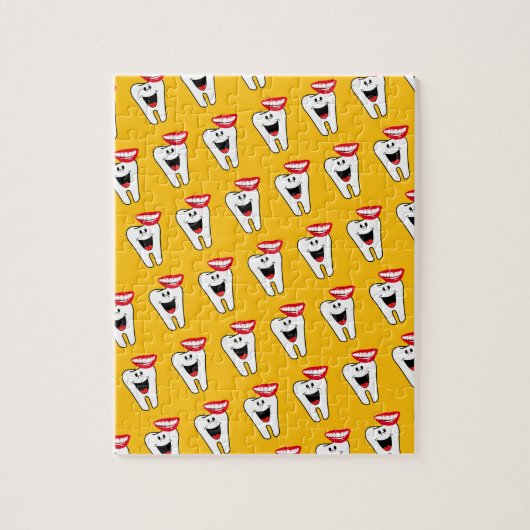 Puzzles Tooth Mouth Lips Zahnarzt (Vertikal)