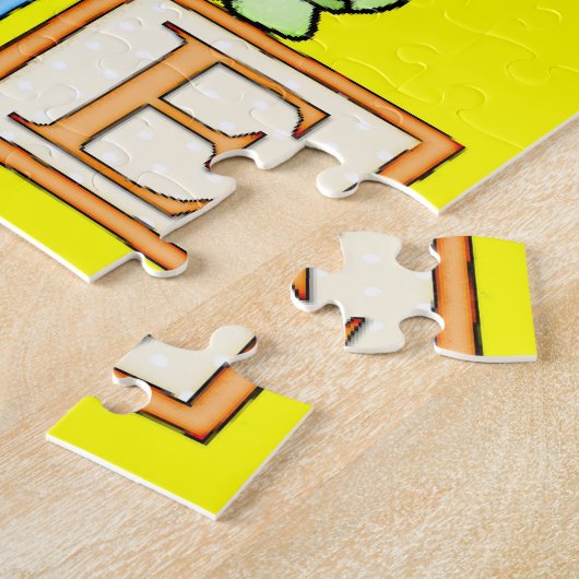 Puzzles Turtle Liebe Regenbogen Sonnenwolken (Seite)