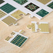 Puzzles Viktorianisch Beige Green (Seite)