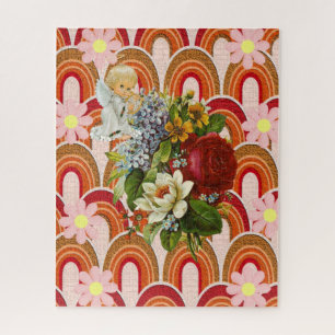 Puzzles Viktorianischer Blumengel