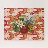 Puzzles Viktorianischer Blumengel (Horizontal)