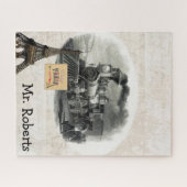 Puzzles Vintag Trains Paris Frankreich (Horizontal)