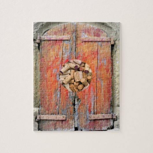 Puzzles Vintage Holztüren (Vertikal)