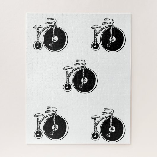 Puzzles Vintages Fahrrad (Vertikal)