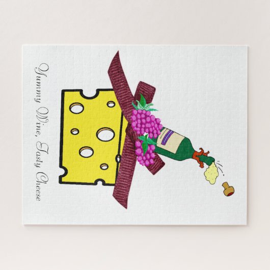 Puzzles Weinkäse (Horizontal)