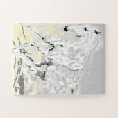 Puzzles / Weißer Stallion (Horizontal)