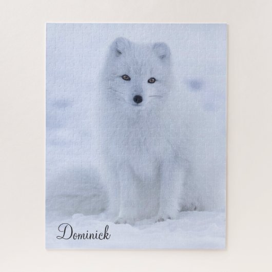 Puzzles White Fox (Vertikal)
