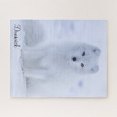 Puzzles White Fox (Horizontal)