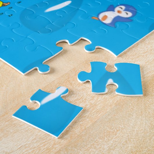 Puzzles Wolken Regenschirm (Seite)