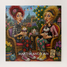 PUZZLES: WOMEN Best Friends & Cats 