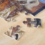 Puzzles Wood White Horse Let's Line Tanz (Seite)