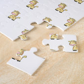 Puzzles Yellow Giraffe Happy Birthday (Seite)