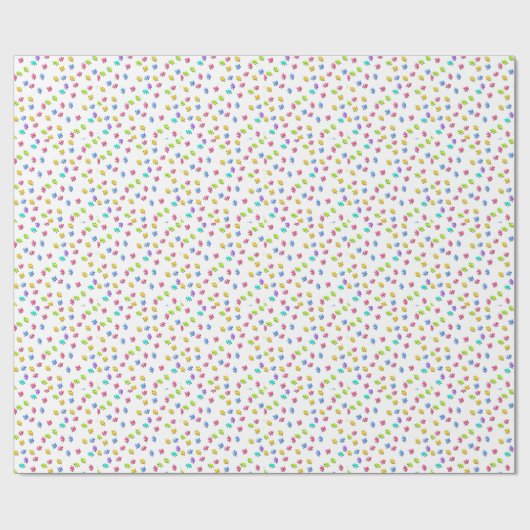 Puzzlespieces Wrapping Paper Geschenkpapier (Flach)