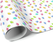 Puzzlespieces Wrapping Paper Geschenkpapier (Rolleneckpunkt)