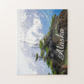 Puzzlespiel Alaskas Moutain Puzzle (Vertikal)