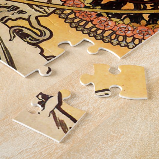 Puzzlespiel Alphonse Mucha Monte Carlo Puzzle (Seite)