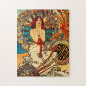 Puzzlespiel Alphonse Mucha Monte Carlo Puzzle (Vertikal)