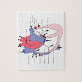 Puzzlespiel - besonders angefertigt puzzle (Vertikal)