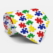 Puzzlespiel bessert Krawatte aus (Gerollt)