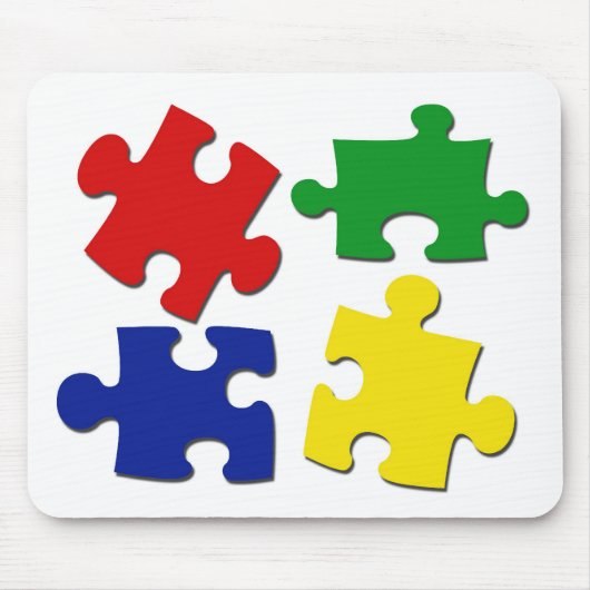 Puzzlespiel bessert Mousepad aus (Vorne)