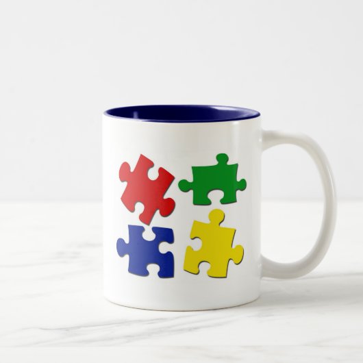 Puzzlespiel bessert Tasse aus (Rechts)