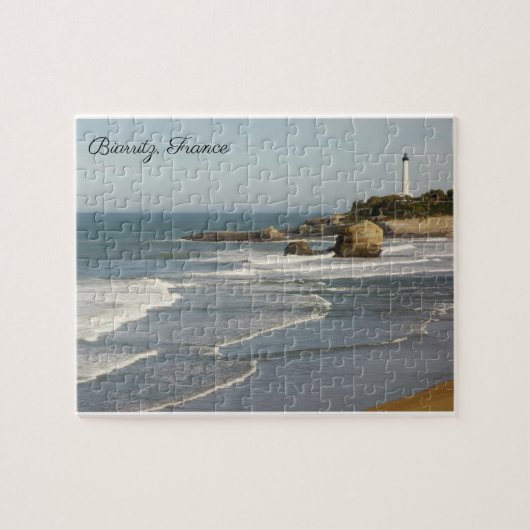 Puzzlespiel Biarritz Frankreich Puzzle (Horizontal)