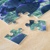 Puzzlespiel-Blau-Fische Puzzle (Seite)