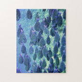 Puzzlespiel-Blau-Fische Puzzle (Vertikal)