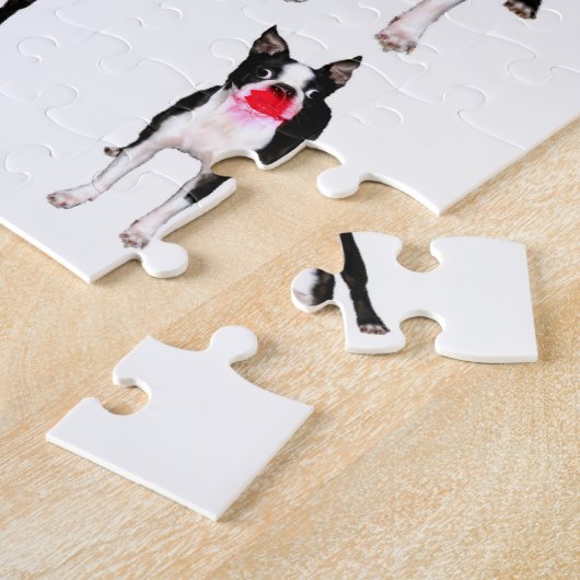 Puzzlespiel Bostons Terrier Puzzle (Seite)
