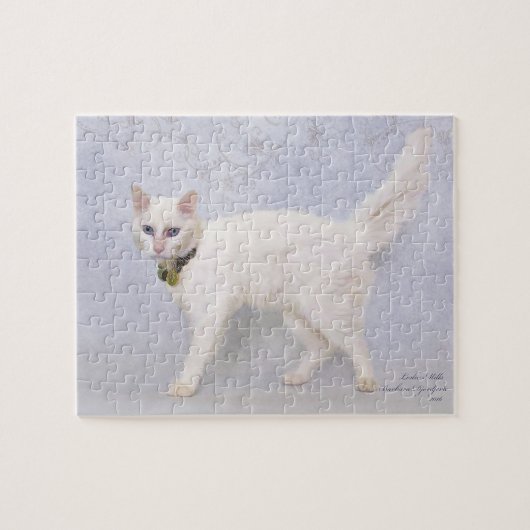Puzzlespiel, das Lilly kennzeichnet Puzzle (Horizontal)