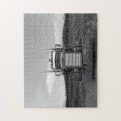 Puzzlespiel der Peterbilt Nadel-Nasen-b/w Puzzle (Vertikal)