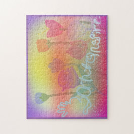 Puzzlespiel des Frühjahr-   11x14 mit Puzzle