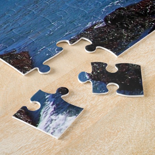 Puzzlespiel des Klumpen-Leuchtturm-(Kap Neddick) Puzzle (Seite)