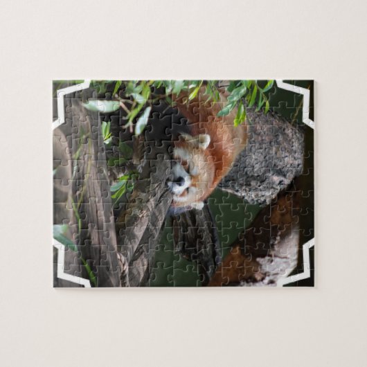 Puzzlespiel des Schlafenroten Pandas Puzzle (Horizontal)