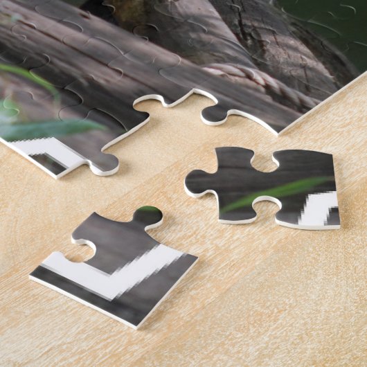 Puzzlespiel des Schlafenroten Pandas Puzzle (Seite)