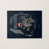 Puzzlespiel des schwarzen Panthers Puzzle (Horizontal)