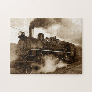 Puzzlespiel des Zug-4 Puzzle